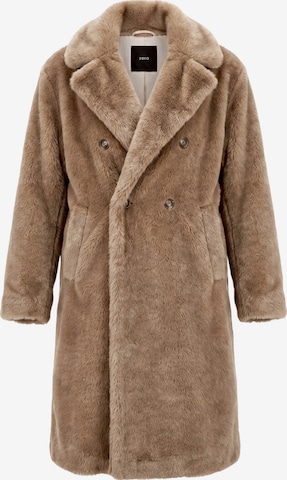 Cappotto invernale di zero in marrone: frontale