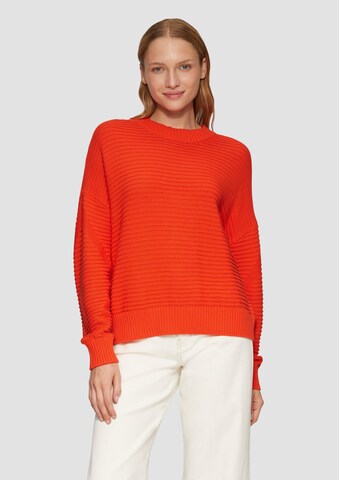 s.Oliver Sweater in Orange: front
