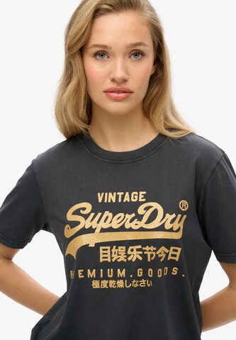 T-shirt Superdry en noir