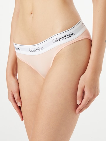 Calvin Klein Underwear String 'Modern' i rosa: forside