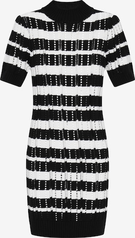 IZIA Neulemekko 'Boho' värissä musta: etupuoli