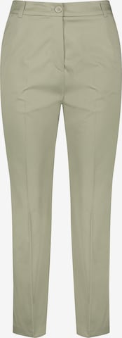 GERRY WEBER Slimfit Broek in Groen: voorkant