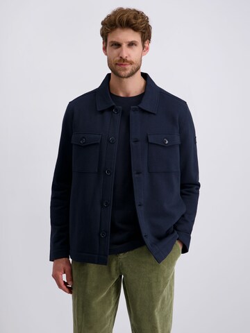 PIERRE CARDIN Tussenjas in Blauw: voorkant