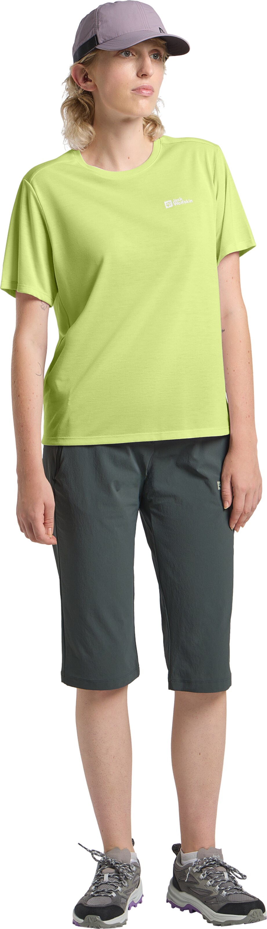 JACK WOLFSKIN Performance Shirt in Green