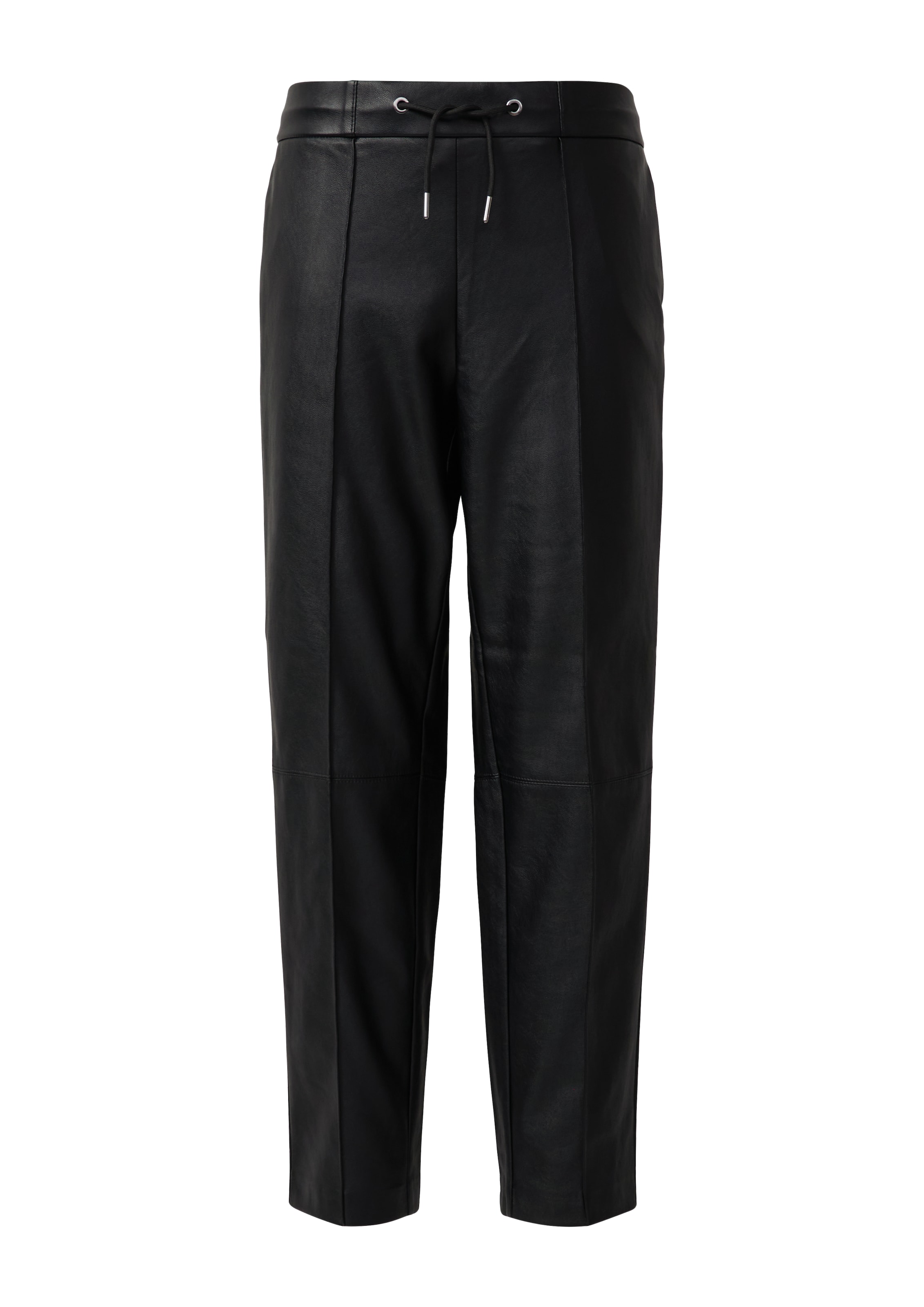 s.Oliver BLACK LABEL Tapered Hose in Schwarz: Vorderseite