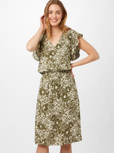 SAINT TROPEZ Dress 'Tisha' in Green / White, View model