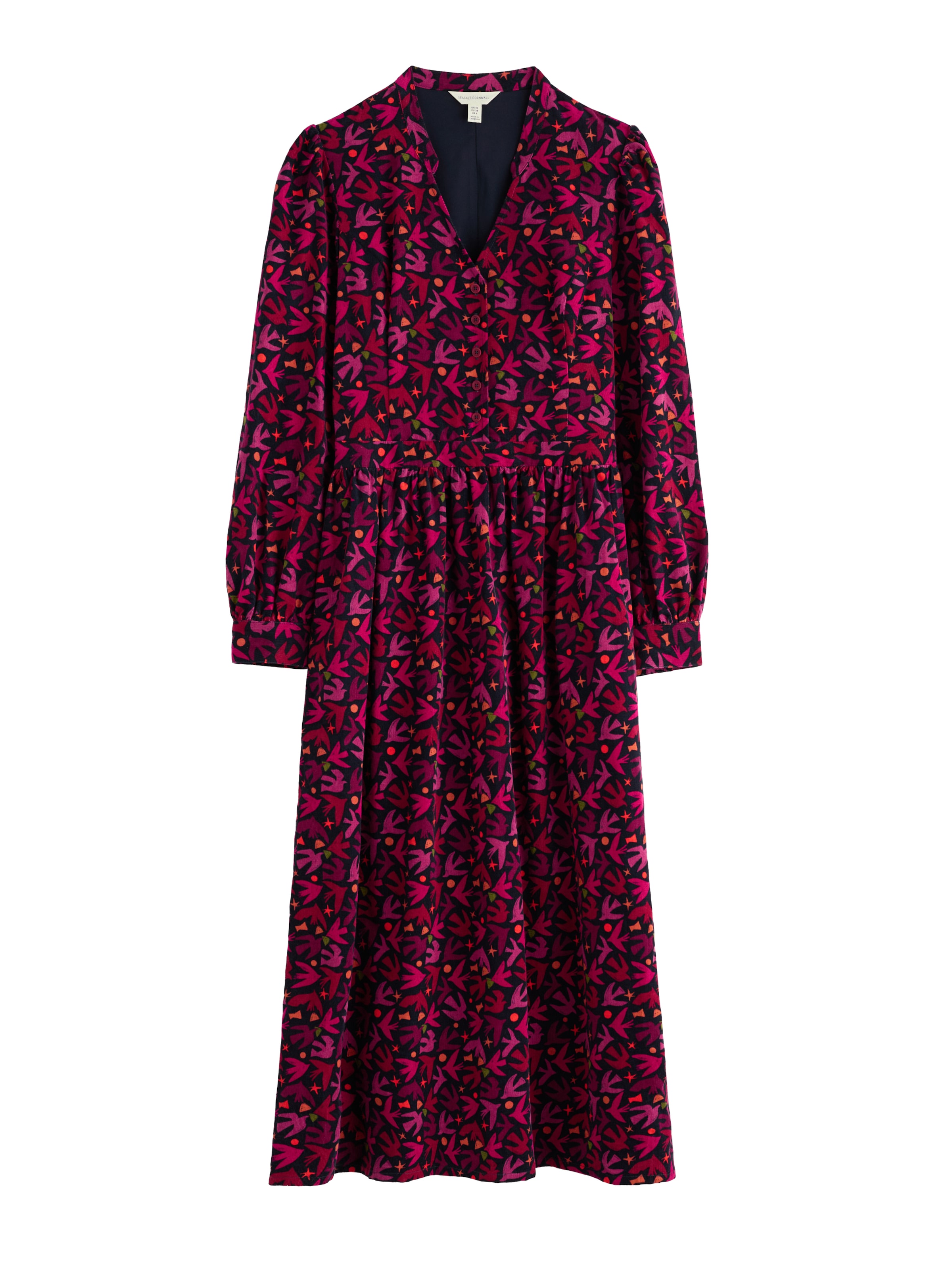 Seasalt Cornwall Jurk in Rood: voorkant