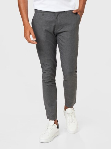 Only & Sons Slimfit Broek 'Mark' in Grijs: voorkant