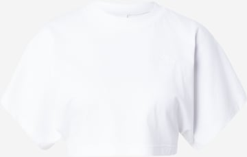 Maglia funzionale di UNDER ARMOUR in bianco: frontale