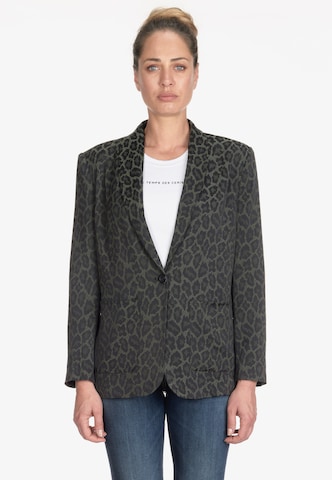 Le Temps Des Cerises Blazer 'AMELYA' in Green: front