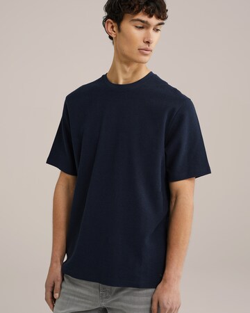 T-Shirt WE Fashion en bleu : devant