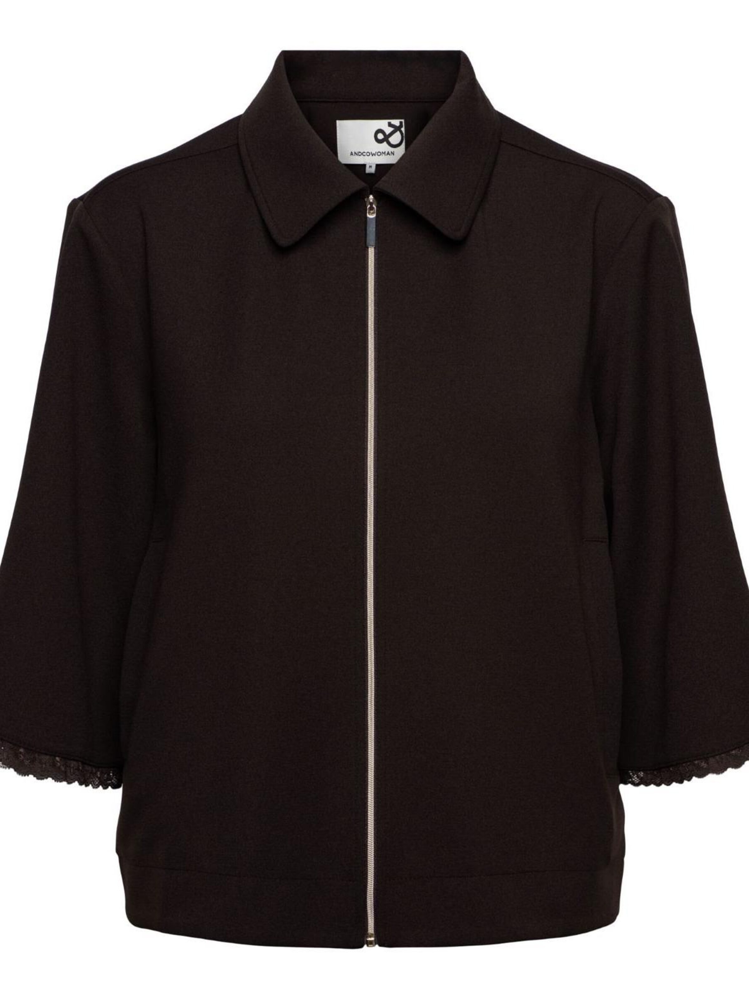 &co woman Blazer '&Co woman Ginni chocolate' in Brown: front