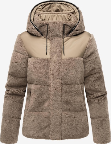 Geacă de primăvară-toamnă 'Kaguraa 16' de la MARIKOO pe maro: față