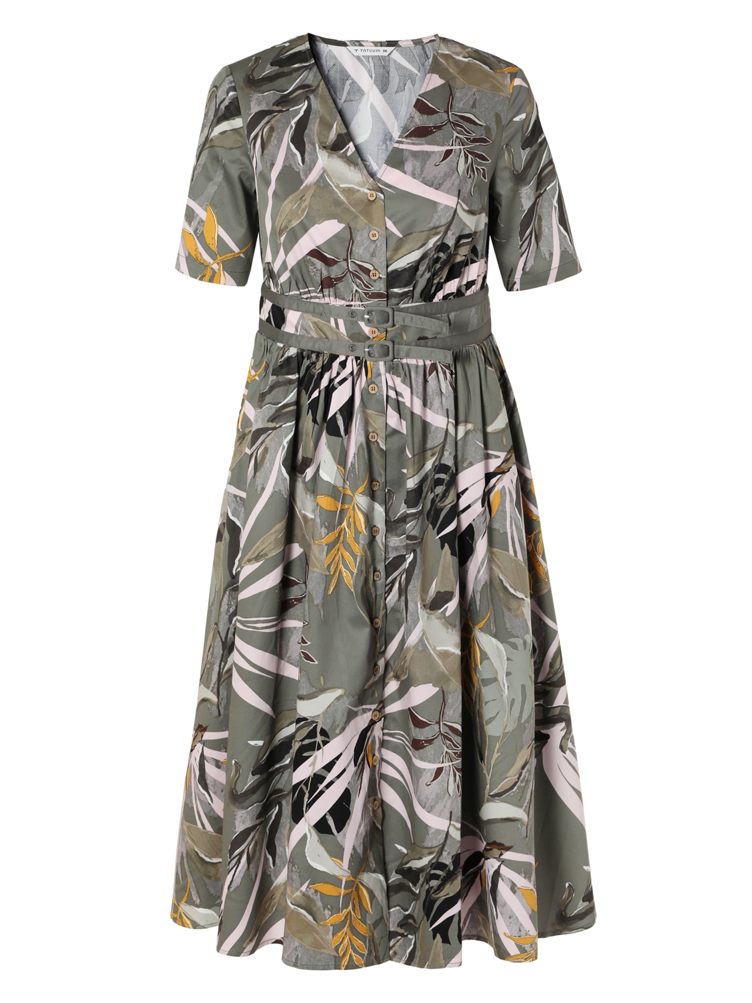 TATUUM Φόρεμα 'Silta' σε πράσινο: μπροστά