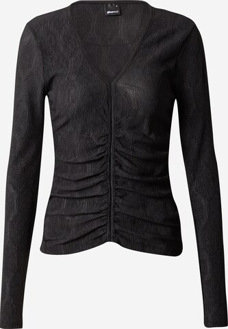 Gina Tricot Shirt 'Lexie' in Schwarz: predná strana