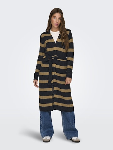 JDY Knitted Coat 'Justy Gurli' in Black