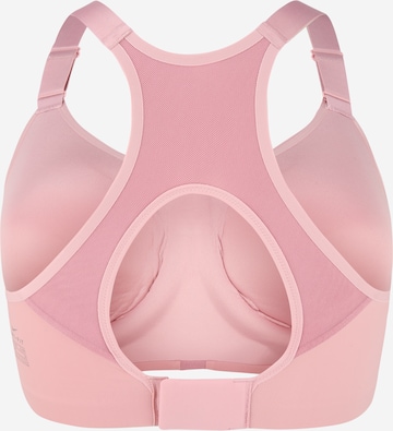 NIKE Bustier Sportmelltartók 'Rival' - rózsaszín