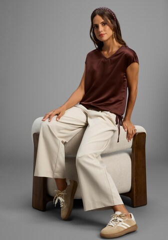 LAURA SCOTT Bluse in Braun