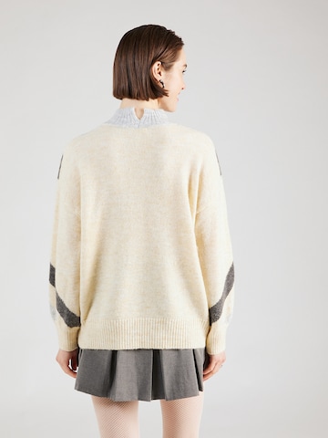 Pull-over 'JOYA' OBJECT en beige