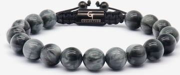 Bracelet 'Single-Bead' GT Collection en gris : devant