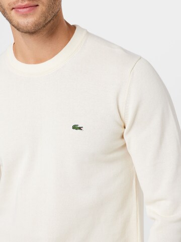 LACOSTE Средняя посадка Свитер в Бежевый