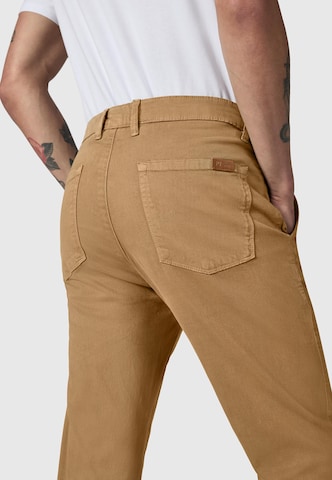 Coupe slim Pantalon chino 'Solon' Peak Time en marron