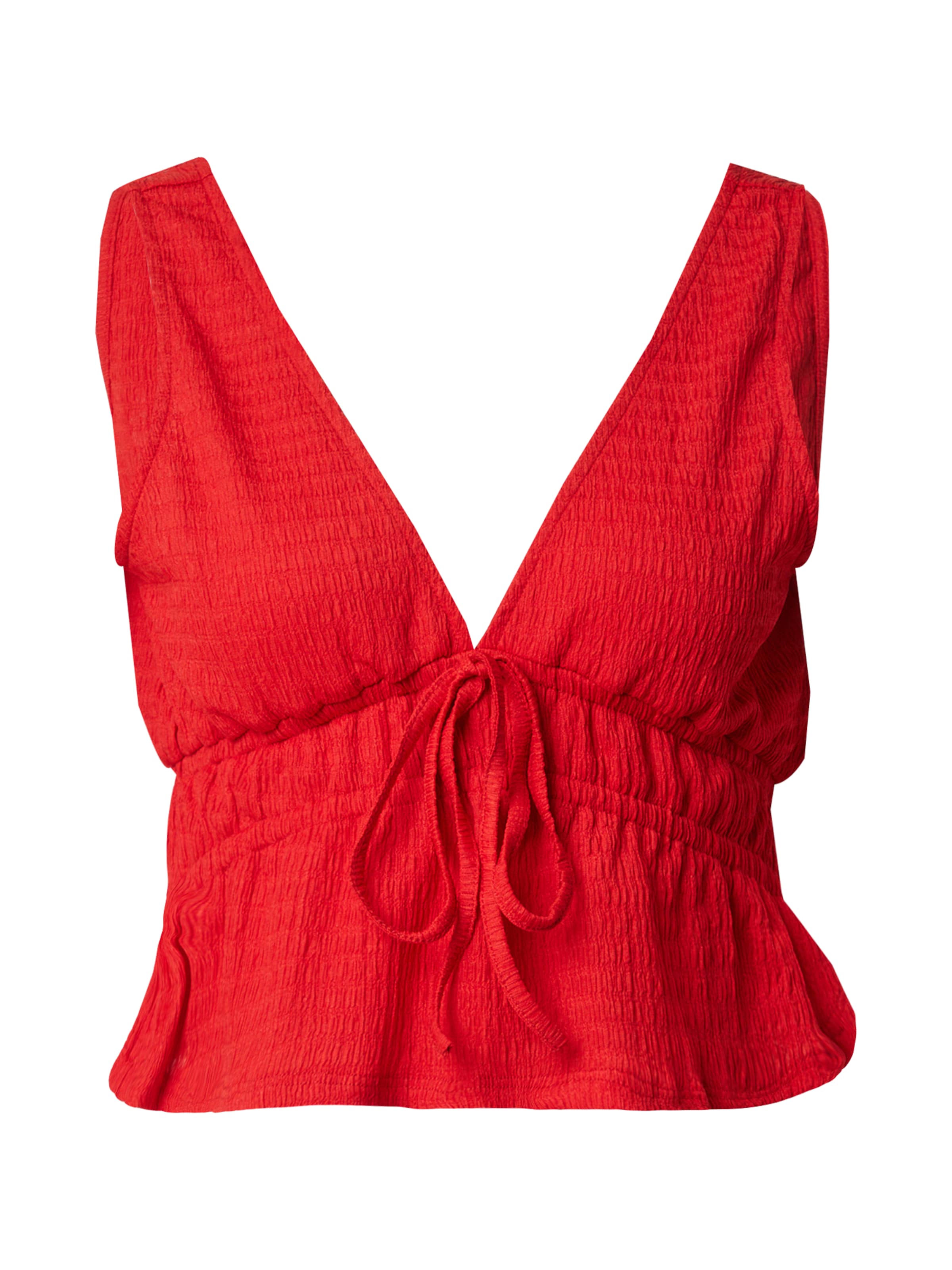 EDITED Toppi 'Juliena' värissä punainen: etupuoli