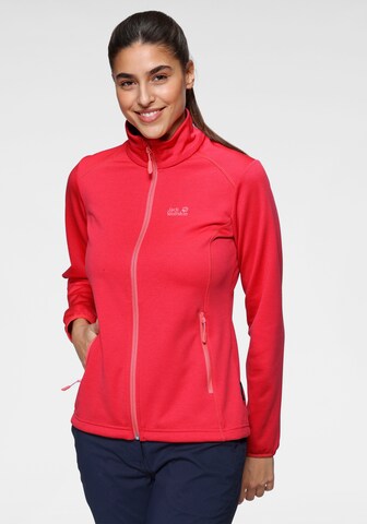 JACK WOLFSKIN Sportjacke 'Jasper' in Rot