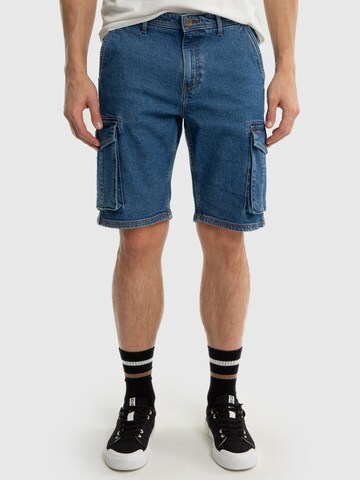 regular Jeans cargo 'Morris' di BIG STAR in blu: frontale