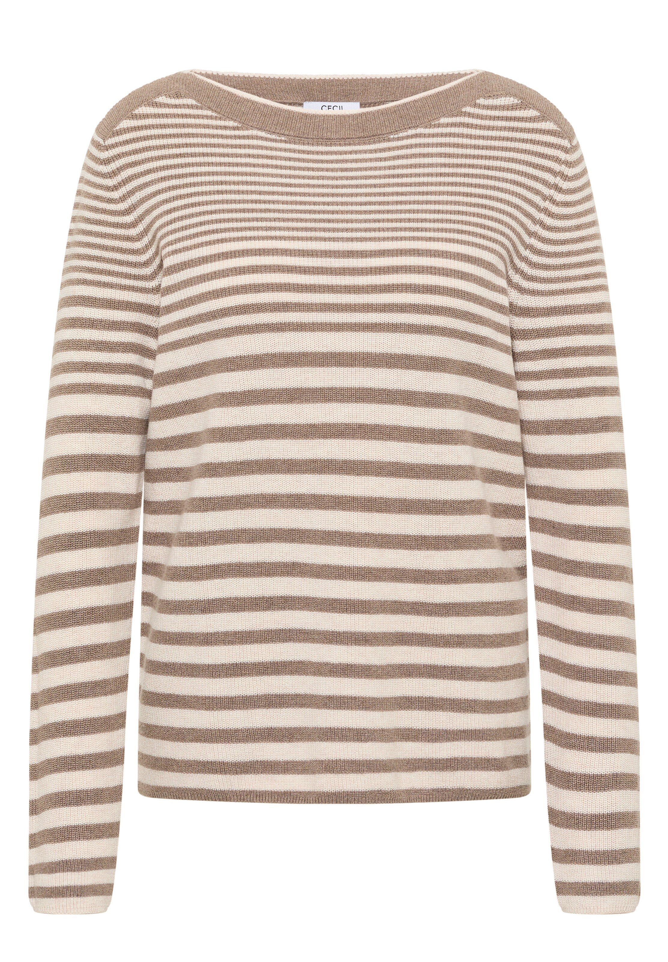 CECIL Sweater in Brown: front