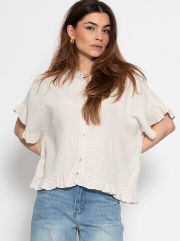 SASSYCLASSY Shirt in Beige