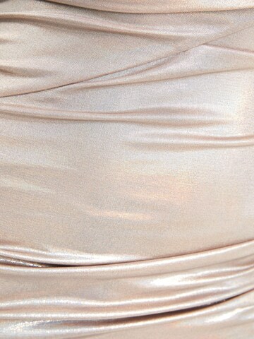 Bershka Kleid in Gold