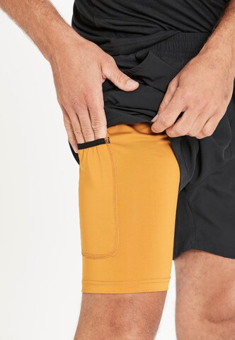 ENDURANCE Regular Sportbroek 'GATUN' in Bruin