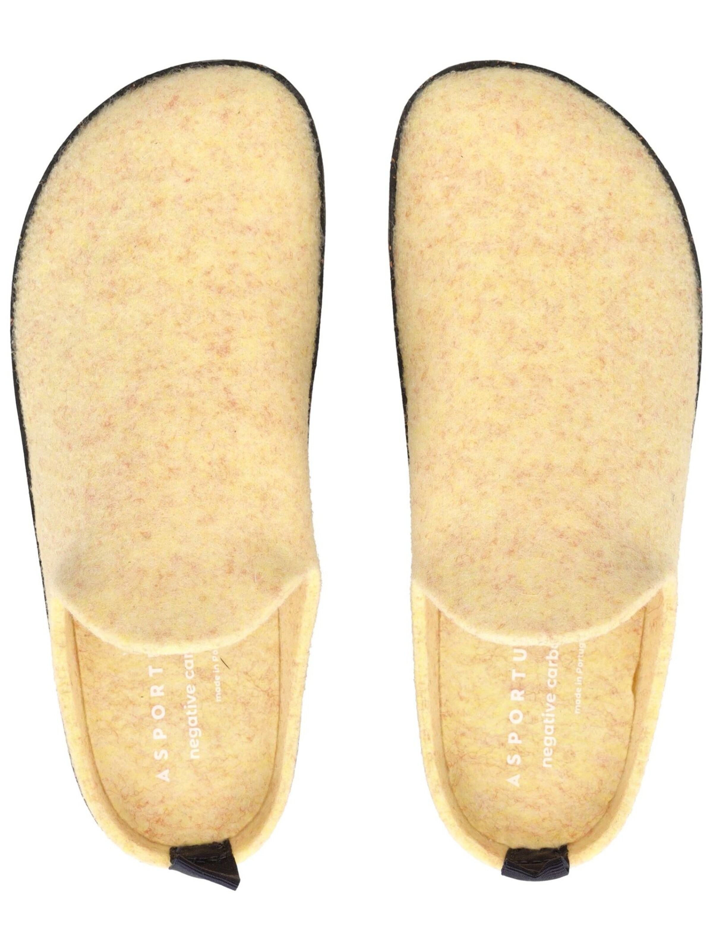 Pantoufle Asportuguesas en jaune