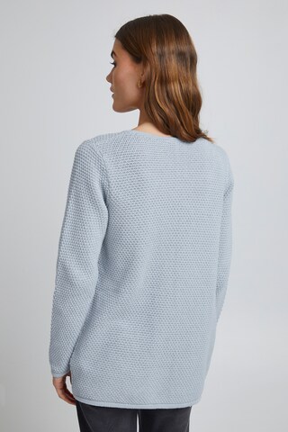 b.young Gebreid vest 'MIKALA' in Blauw