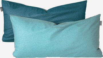 SCHIESSER Pillow 'Doubleface Renforcé' in Green: front