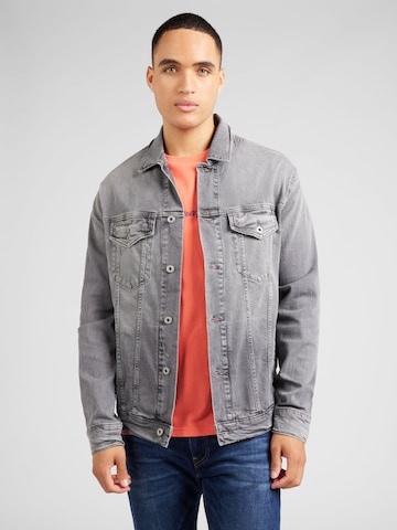 Pepe Jeans Tussenjas 'PINNERS' in Blauw: voorkant