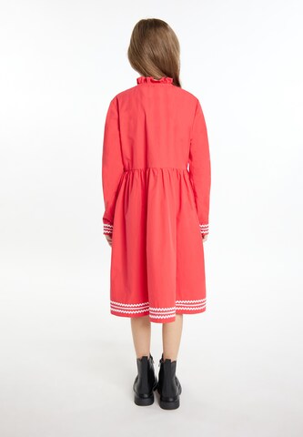 raudona DreiMaster Vintage Suknelė
