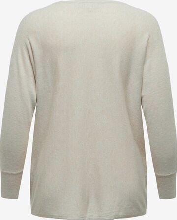 ONLY Carmakoma Pullover 'Alona' in Beige