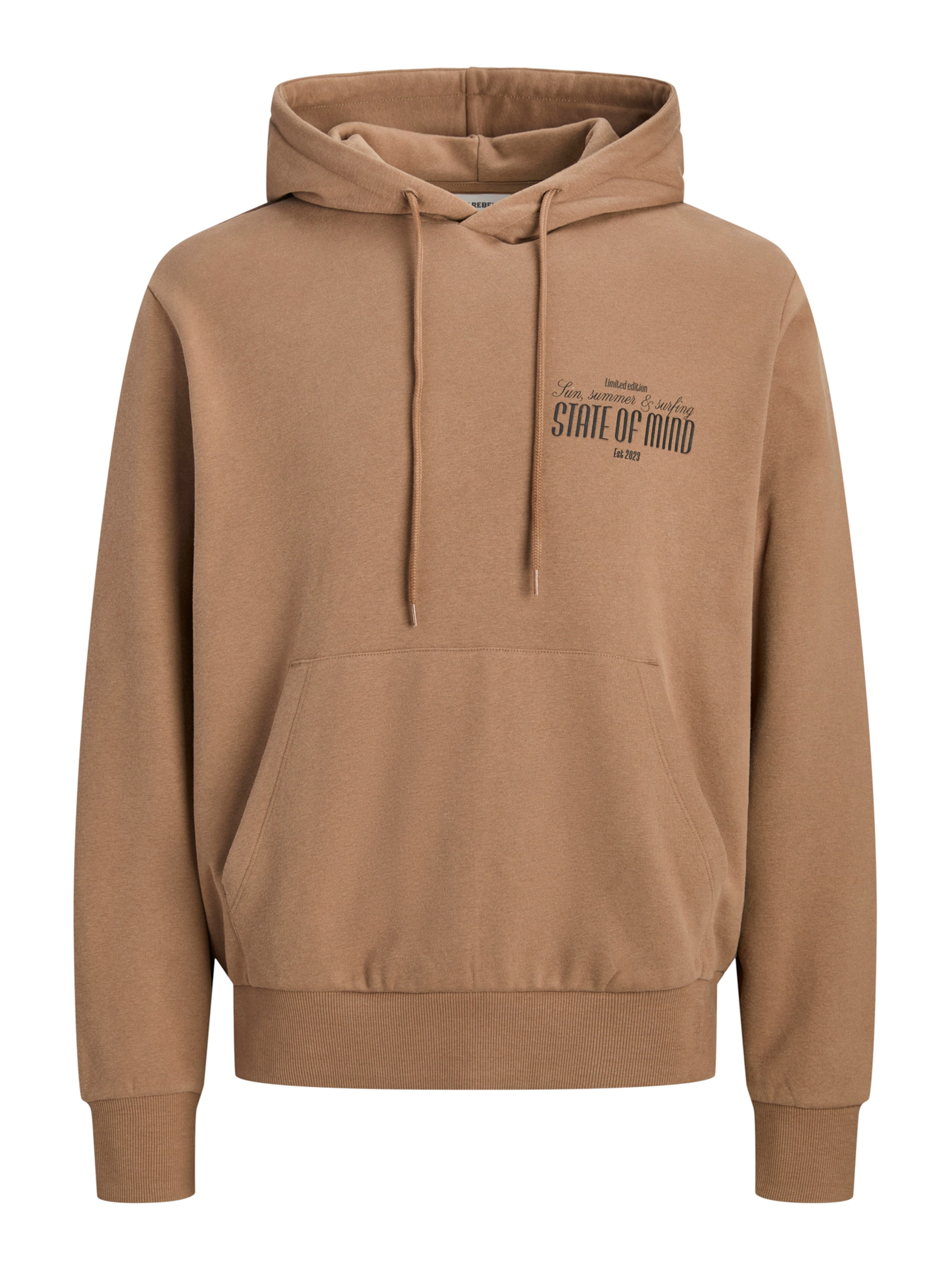 JJ Rebel Tréning póló 'JREBCHRISTIAN' - barna: elől