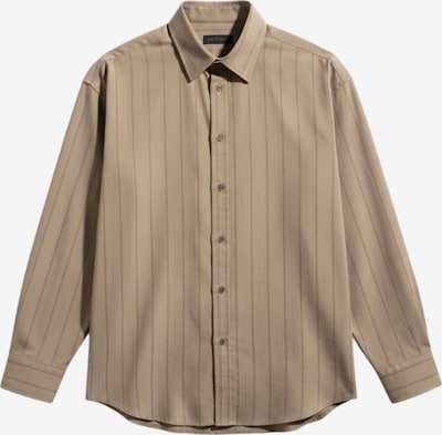 Kleidermafia Paita 'Regular Fit Striped Line Shirt - Brown' koossa S värissä ruskea, Tuotenäkymä
