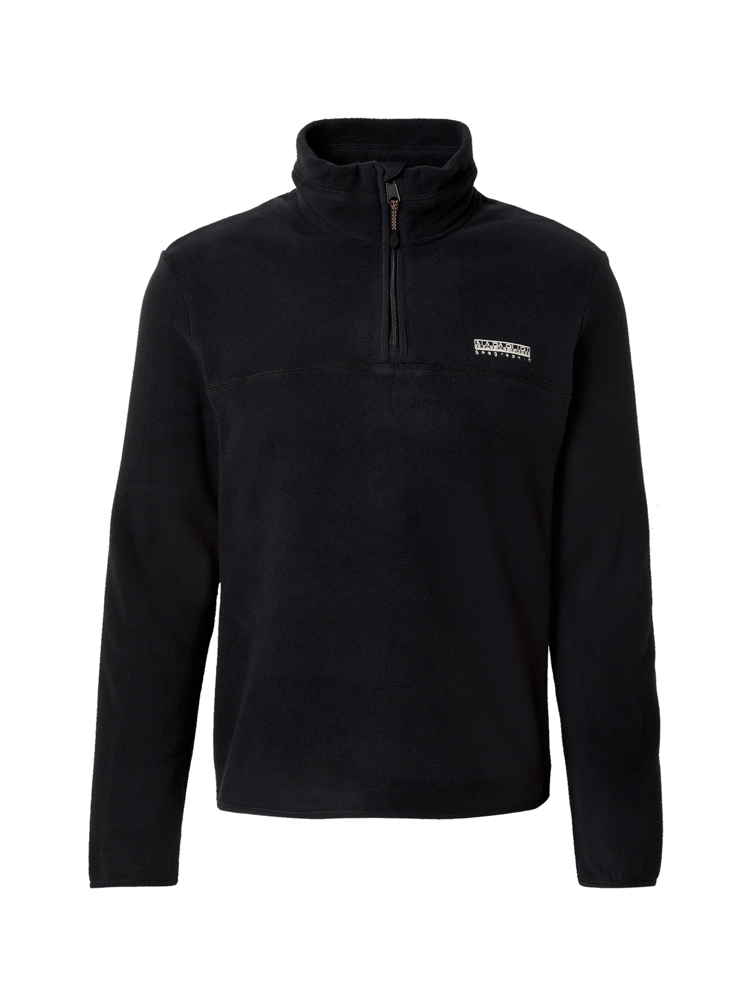 NAPAPIJRI Sweater 'T-DERGANA' in Black: front