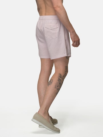 Shorts de bain 'Seersucker' Vercate en rose