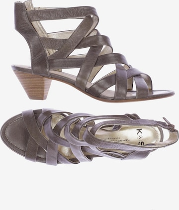 Kennel & Schmenger Sandals & High-Heeled Sandals in 39,5 in Brown: front