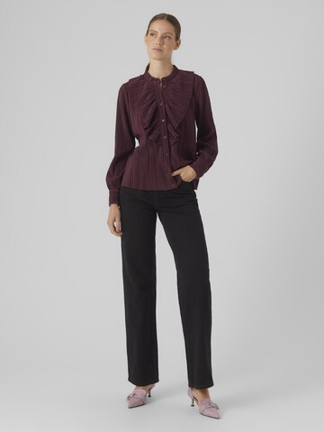 VERO MODA Blouse 'AURORA' in Purple