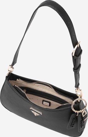 GUESS Schultertasche 'Noelle' in Schwarz