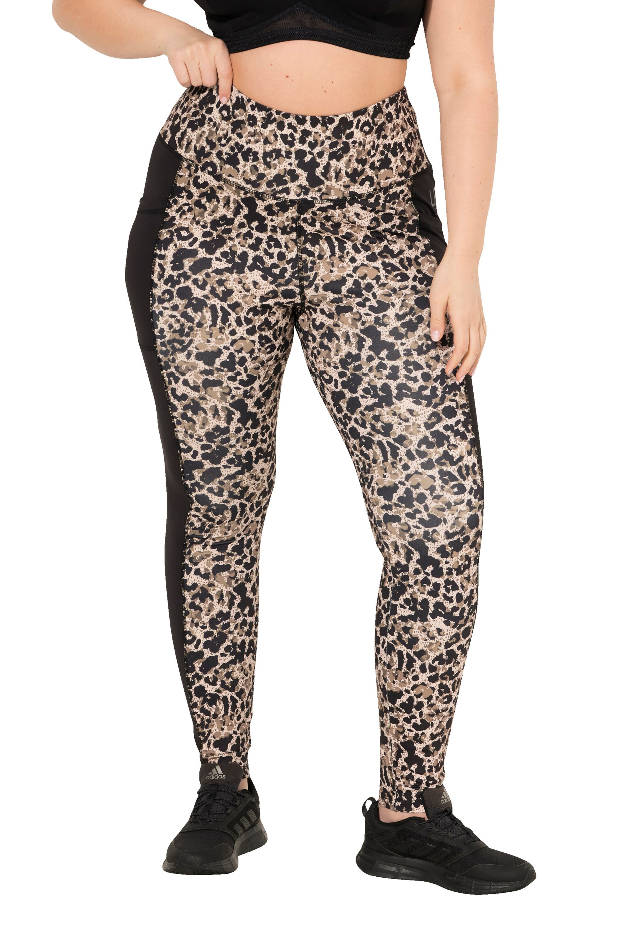 Ulla Popken Skinny Hose in Beige: Vorderseite