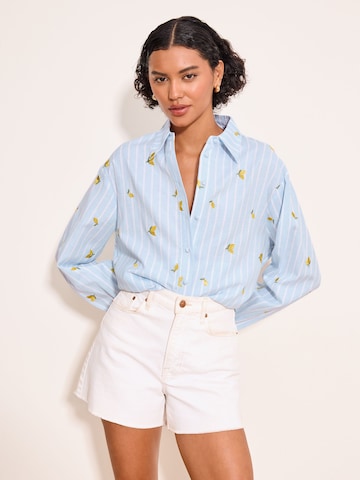 Lipsy Blouse in Blue: front