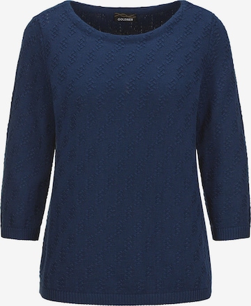 Pull-over Goldner en bleu : devant