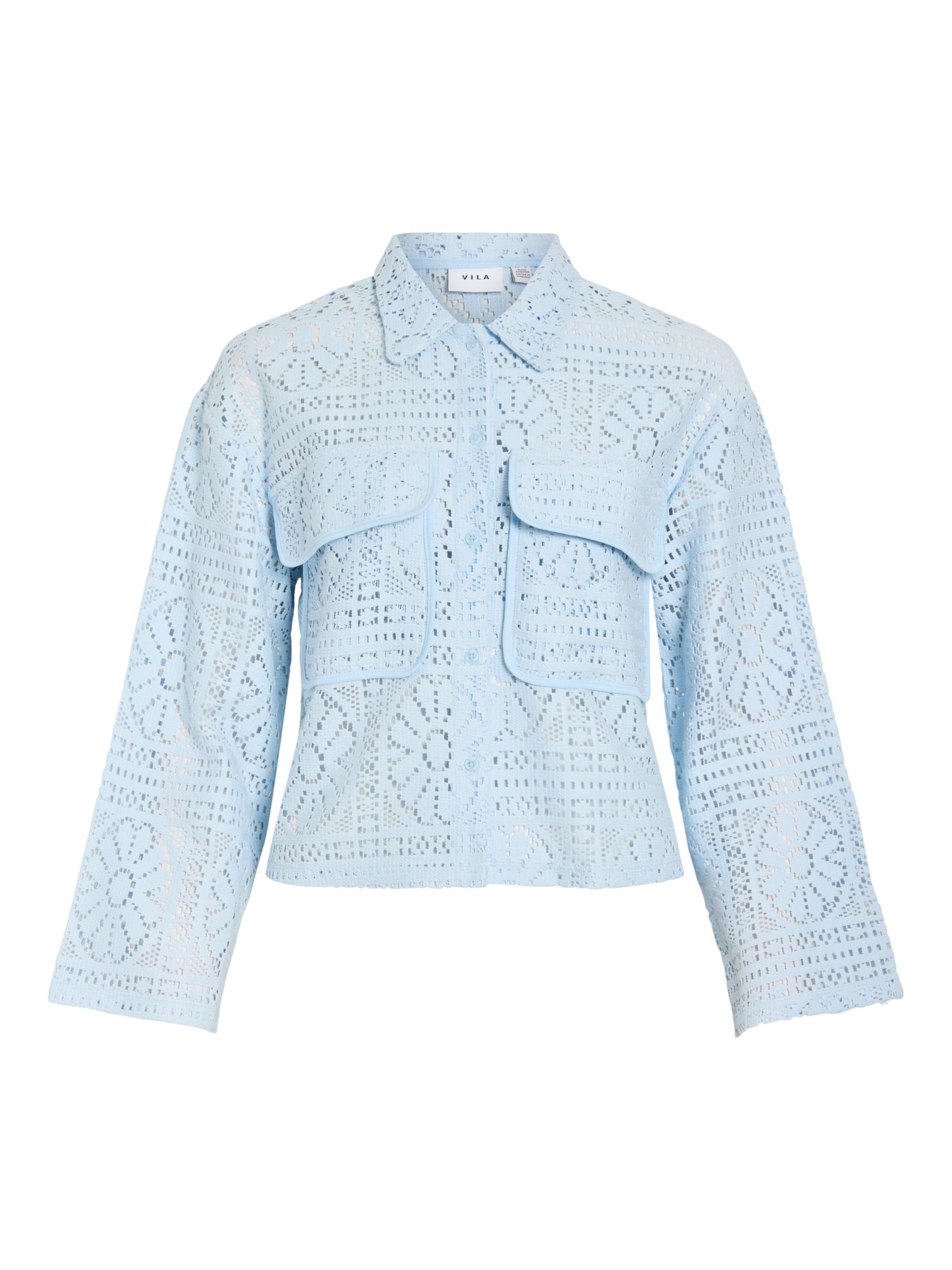 Giacchetta 'VIMerinda' di VILA in blu: frontale